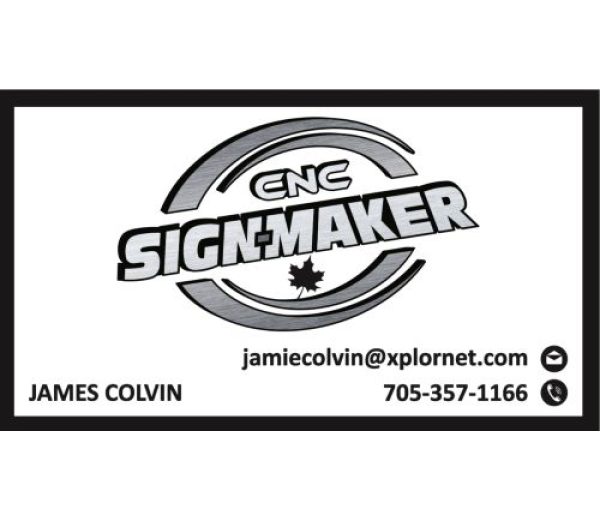 Photo of James Colvin CNC Signmaker Photo of James Colvin CNC Signmaker